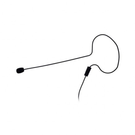 AUDAC CMX700BX Clip-on ear microphone Clip-on ear condenser microphone, Mini XLR - Black